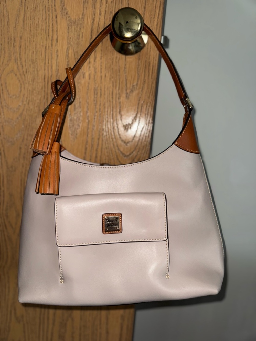Dooney & Burke- Sand Color with Tan Accents